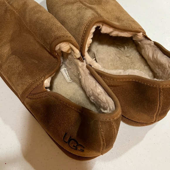 UGG Tan Suede Slip-On Loafers main image 7